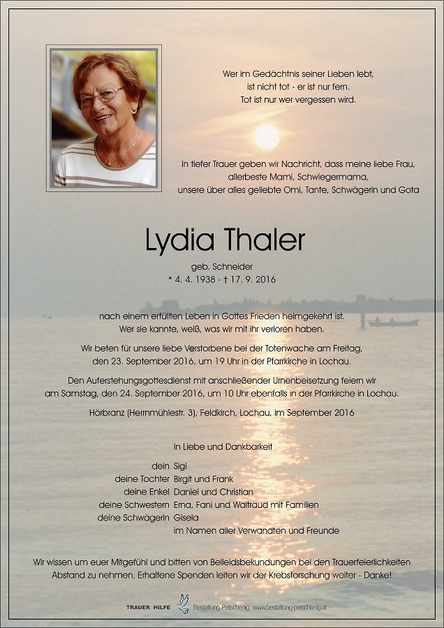 Lydia Thaler